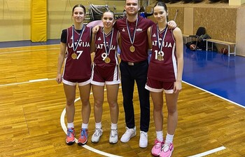 U16 meitenēm sudrabs, U16 zēniem zelts, Ploriņa izlases MVP, Amoliņai kapteines statuss