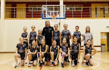 U12 meitenēm sestā vieta Cēsu basketbola kausā