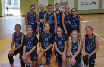 U-12 meiteņu komanda noslēdz savu dalību Alfrēda Kraukļa piemiņas turnīrā