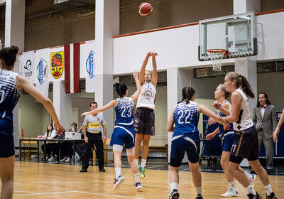 LSBL spēle VALMIERA GLASS VIA/BVBS vs TTT/ RBJSS Rīdzene