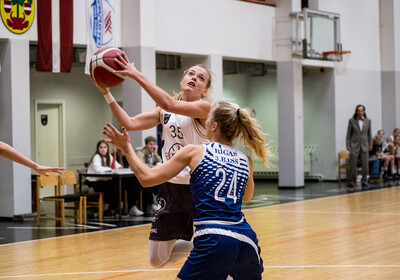 LSBL spēle VALMIERA GLASS VIA/BVBS vs TTT/ RBJSS Rīdzene