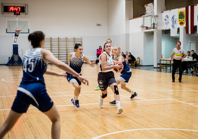 LSBL spēle VALMIERA GLASS VIA/BVBS vs TTT/ RBJSS Rīdzene