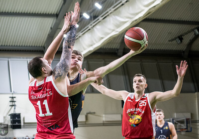 Ramirent Nacionālā basketbola līga, VALMIERA GLASS-2 : BK Jēkabpils /2022.02.10./