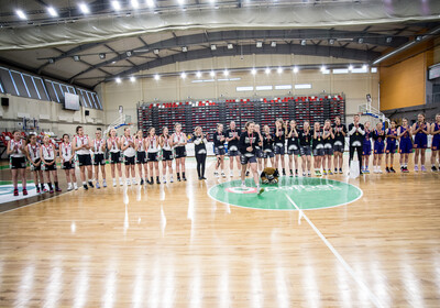 LJBL U14 Fināldiena, meitenes 1.vieta, zēni 4.vieta, Valmiera