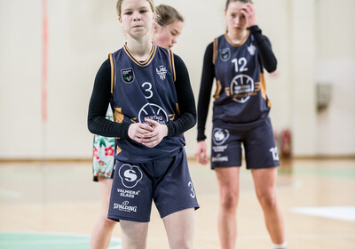 LJBL U14 Fināldiena, meitenes 1.vieta, zēni 4.vieta, Valmiera