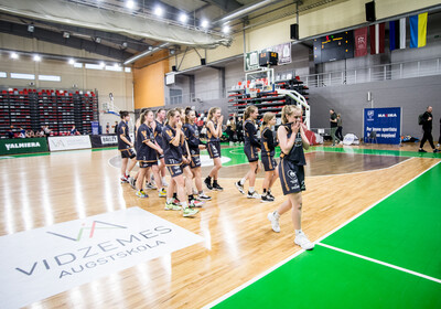 LJBL U14 Fināldiena, meitenes 1.vieta, zēni 4.vieta, Valmiera