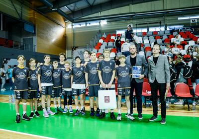 LJBL U14 Fināldiena, meitenes 1.vieta, zēni 4.vieta, Valmiera