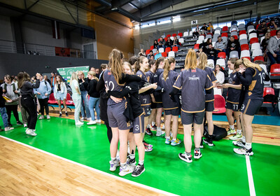 LJBL U14 Fināldiena, meitenes 1.vieta, zēni 4.vieta, Valmiera