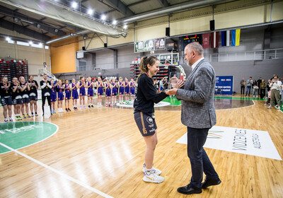 LJBL U14 Fināldiena, meitenes 1.vieta, zēni 4.vieta, Valmiera