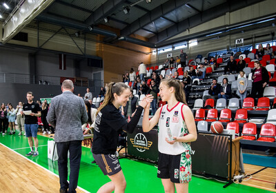 LJBL U14 Fināldiena, meitenes 1.vieta, zēni 4.vieta, Valmiera