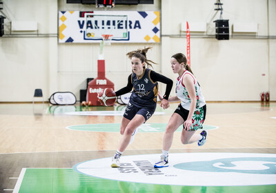 LJBL U14 Fināldiena, meitenes 1.vieta, zēni 4.vieta, Valmiera