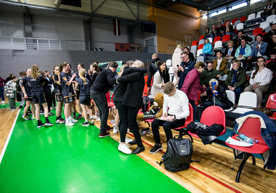 LJBL U14 Fināldiena, meitenes 1.vieta, zēni 4.vieta, Valmiera