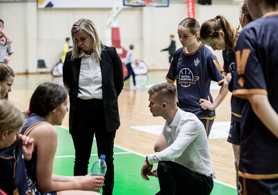 LJBL U14 Fināldiena, meitenes 1.vieta, zēni 4.vieta, Valmiera