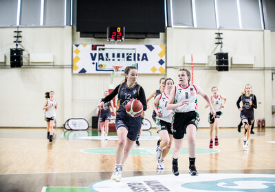 LJBL U14 Fināldiena, meitenes 1.vieta, zēni 4.vieta, Valmiera