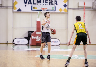 LJBL U14 Fināldiena, meitenes 1.vieta, zēni 4.vieta, Valmiera