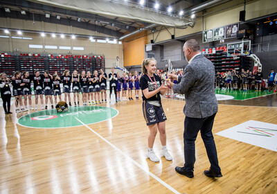 LJBL U14 Fināldiena, meitenes 1.vieta, zēni 4.vieta, Valmiera