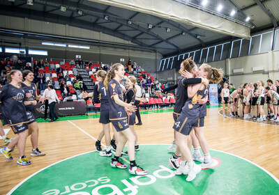 LJBL U14 Fināldiena, meitenes 1.vieta, zēni 4.vieta, Valmiera